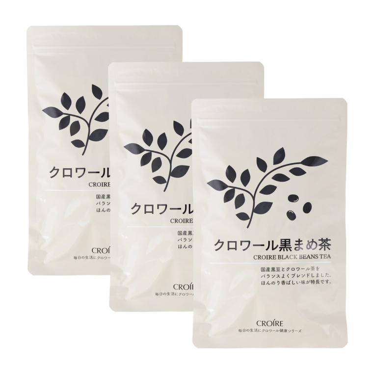 クロワール黒まめ茶3袋セット