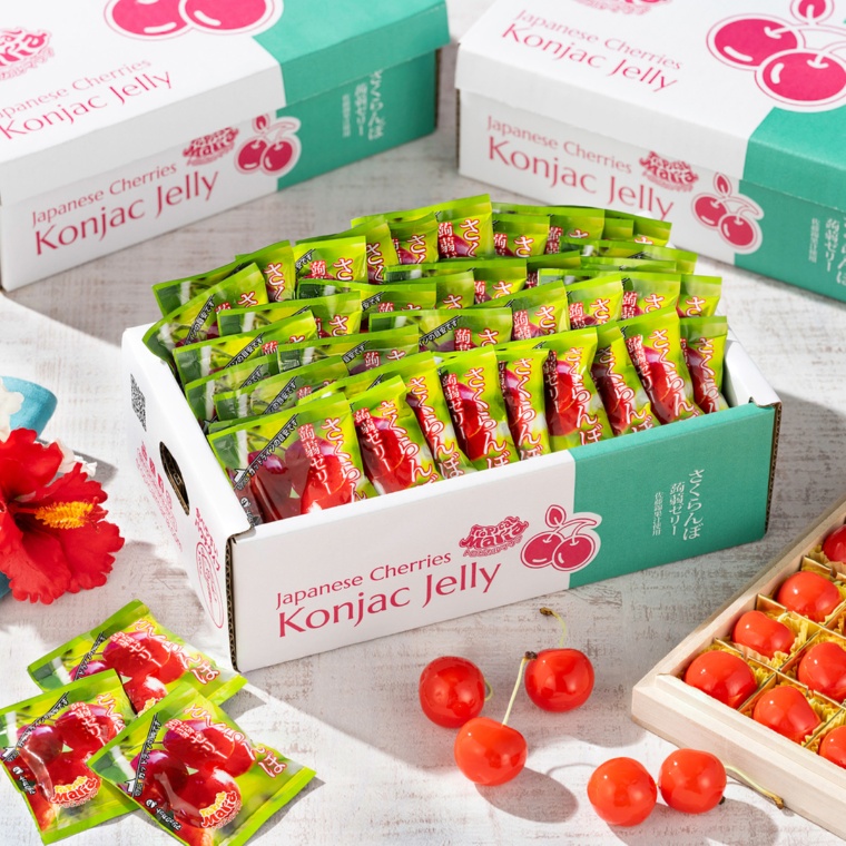 おつとめ品国産果汁を使ったこんにゃくゼリー