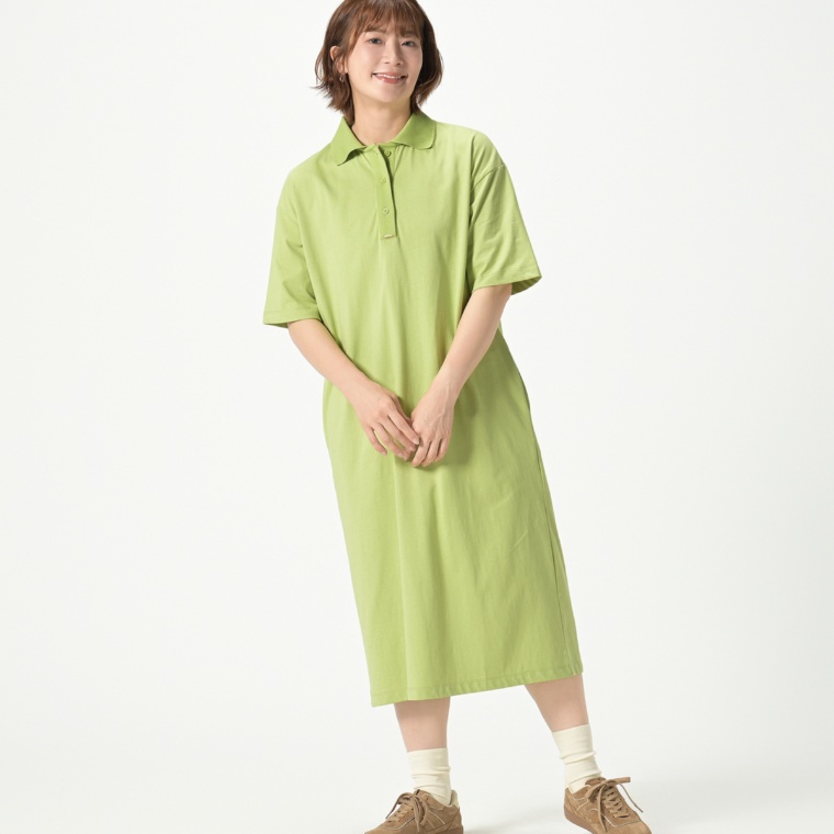 エニワイズ 着るだけキレイコットンワンピース