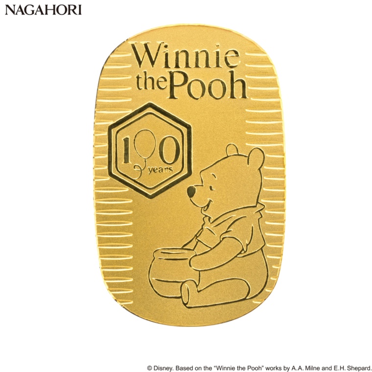 「プーさん」原作デビュー100周年/純金小判15g
