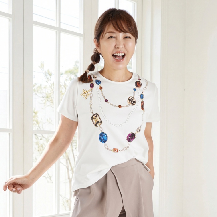 JEWEL MORRY’S  大人のリュクスプリントプルオーバー