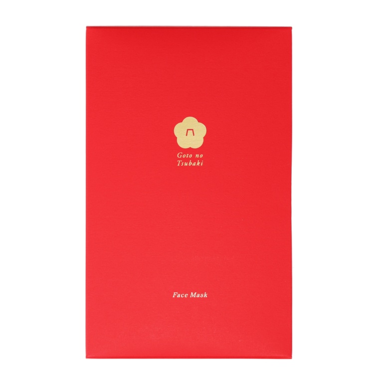 五島の椿 椿の葉保湿水 フェイスマスク4枚セット