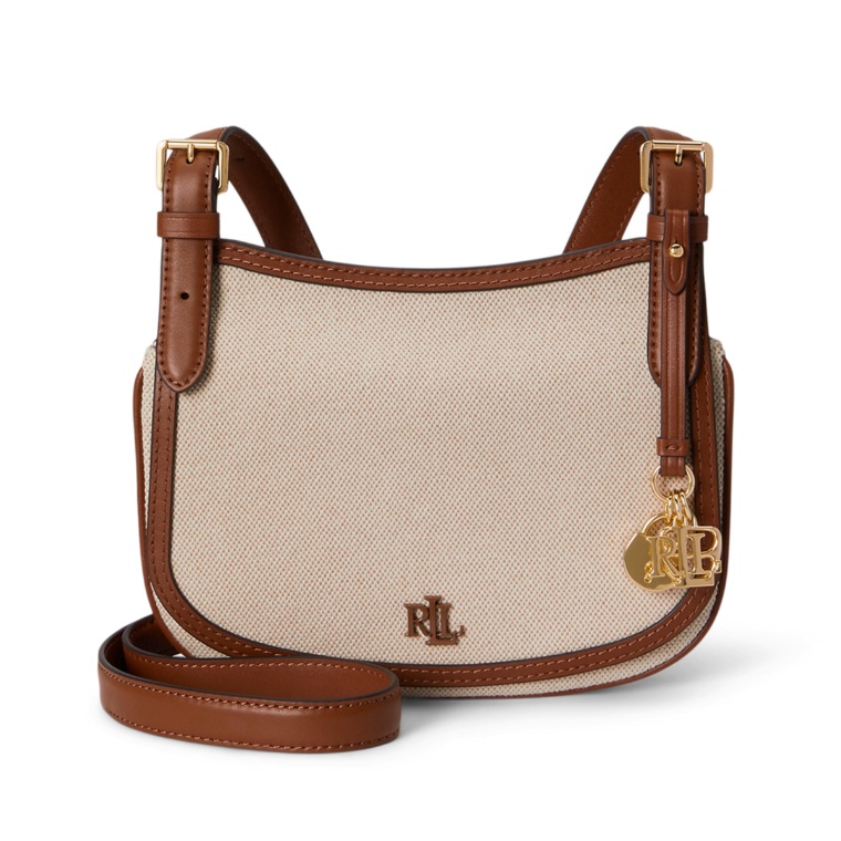 Lauren Ralph Lauren キャンバス クロスボディバッグ
