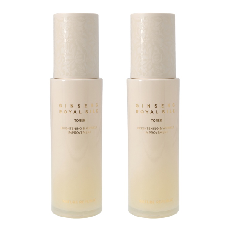 ネイチャーリパブリック GSロイヤルシルク化粧水130mL×2本