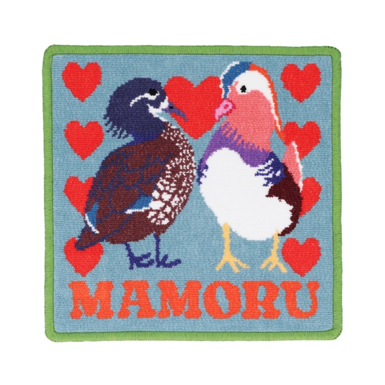 KATOKOAmamoru シェニールタオル [オシドリ]