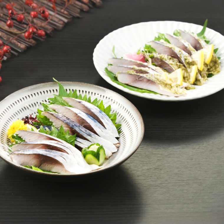 国産しめさばまろやか風味プレーン・昆布計6枚