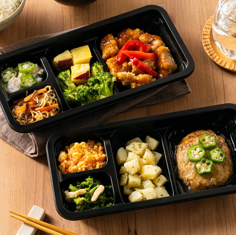塩分2.5g以下 和風ハンバーグ&酢豚計6