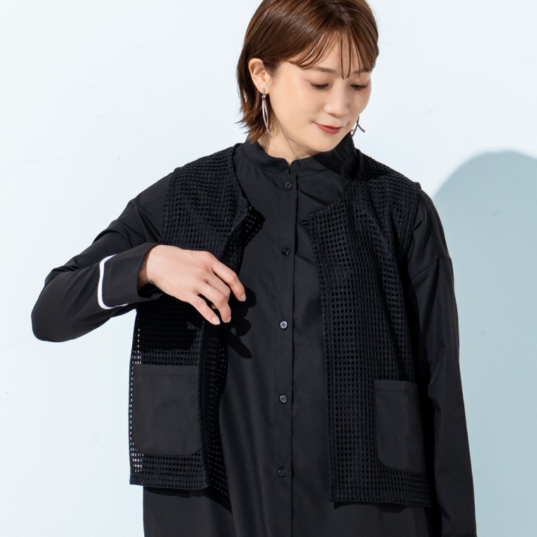 KawaiOkada ラッセルメッシュベスト