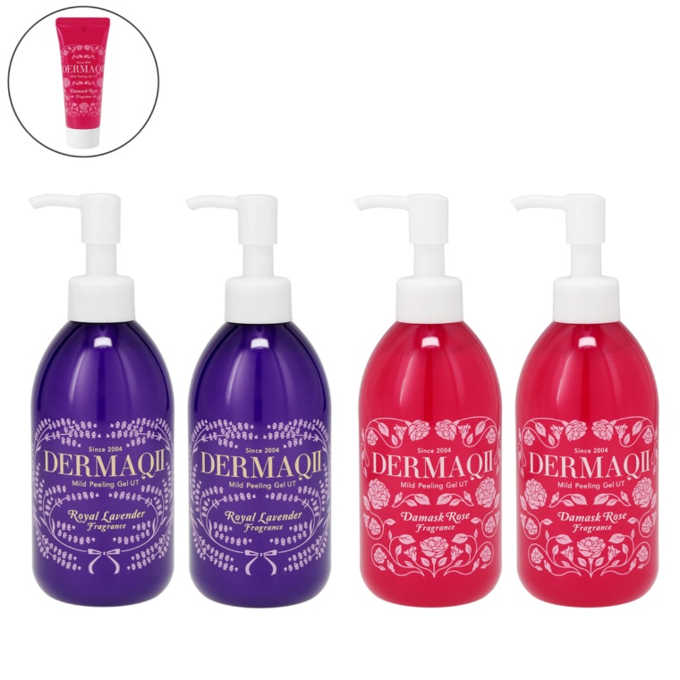 デルマQII マイルドピーリングゲルUT4本特別セット