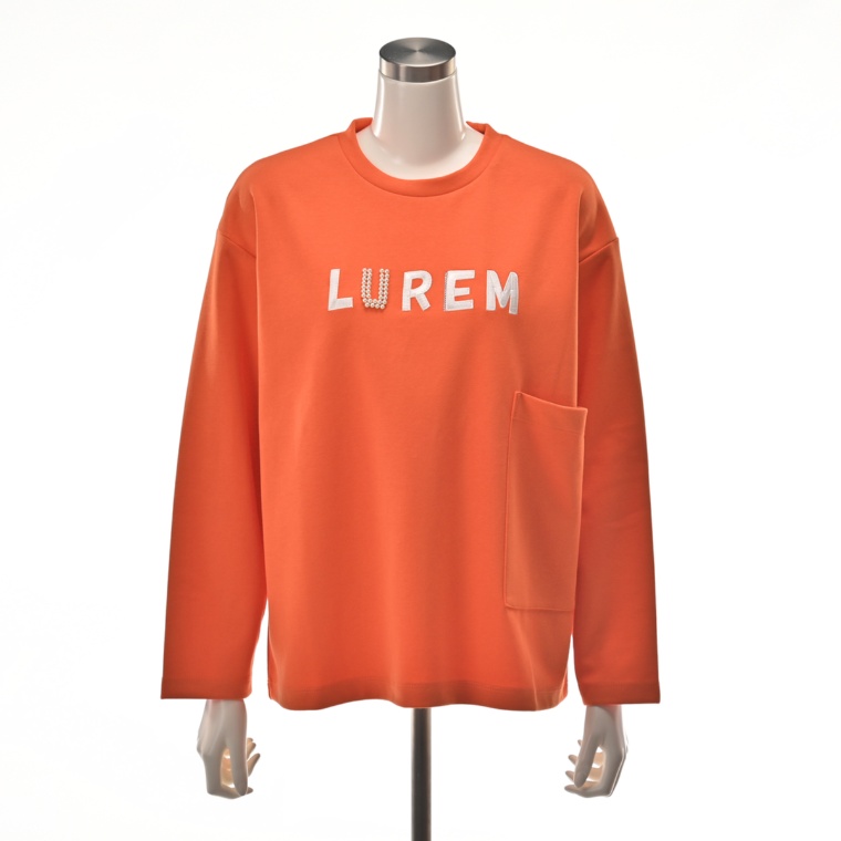LUREM ビックポケットロングスリーブTシャツ
