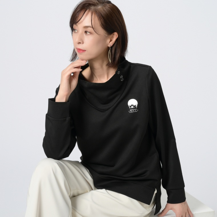 BOUTIQUE JUNKO KONOKO デザインカラープルオーバー
