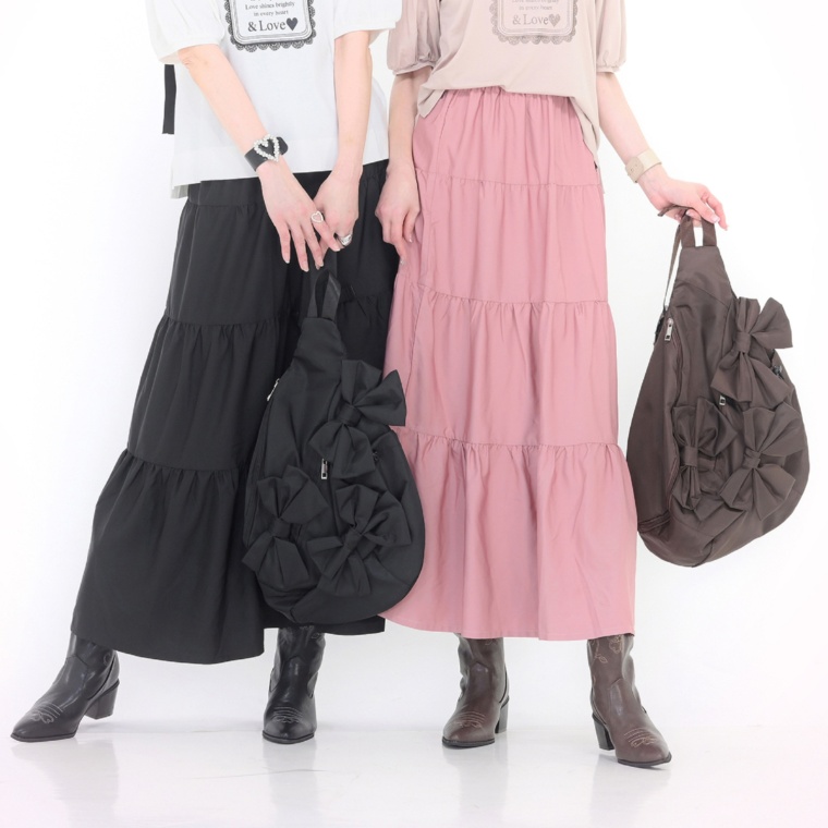 &LOVE LOVEリボンBODYバッグ