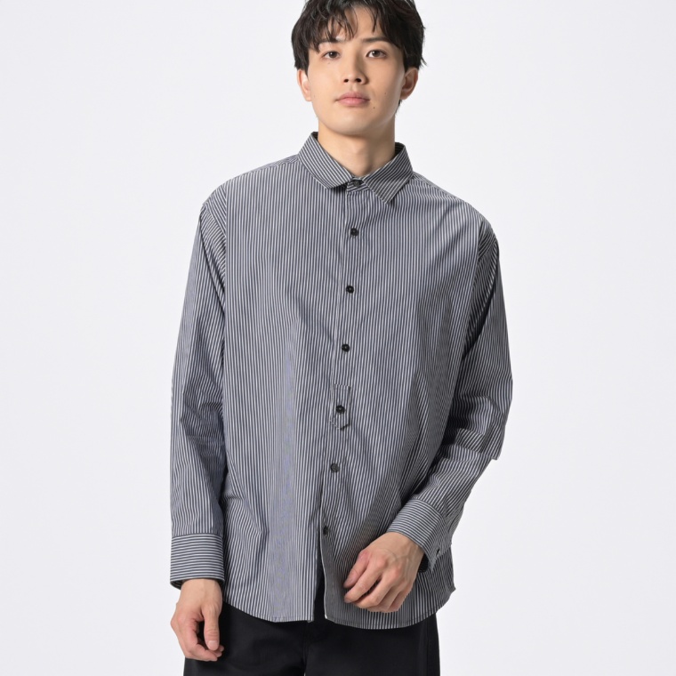 Lucca リラクシングストライプシャツ