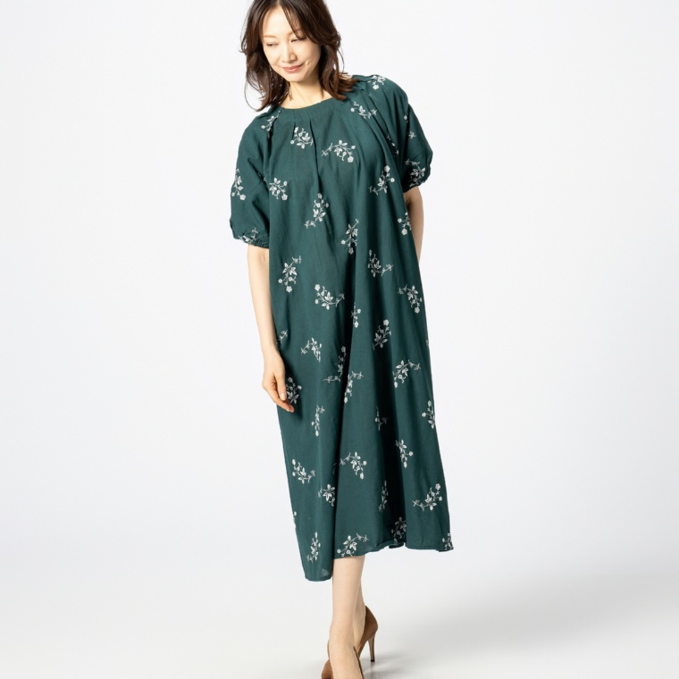 Provador インドコレクション 刺繍ワンピース
