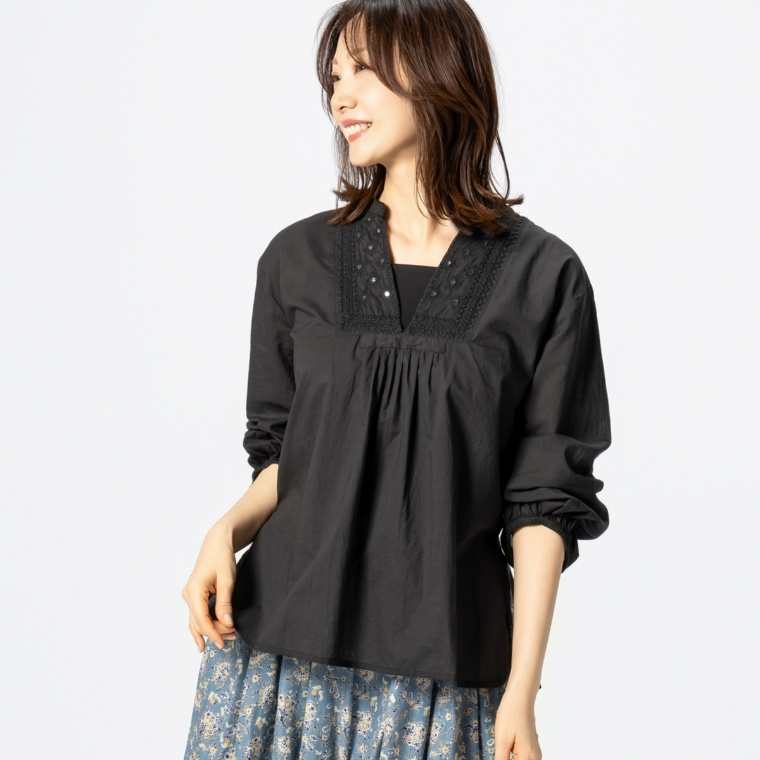 Provador インドコレクション  ミラーブラウス