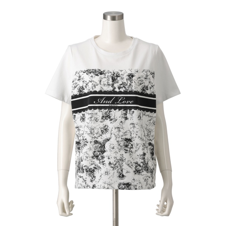 &LOVE トワレ柄のLOVETシャツ