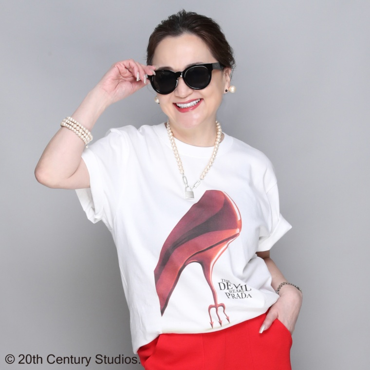 ANNE COQUINE プラダを着た悪魔/別注Tシャツ