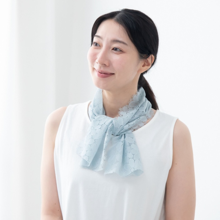 ThreeHeart日本製アップサイクルフラワーレース ネット限定
