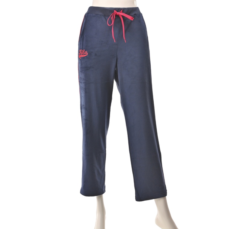 FILA 動きらくらくストレッチベロアルームパンツ