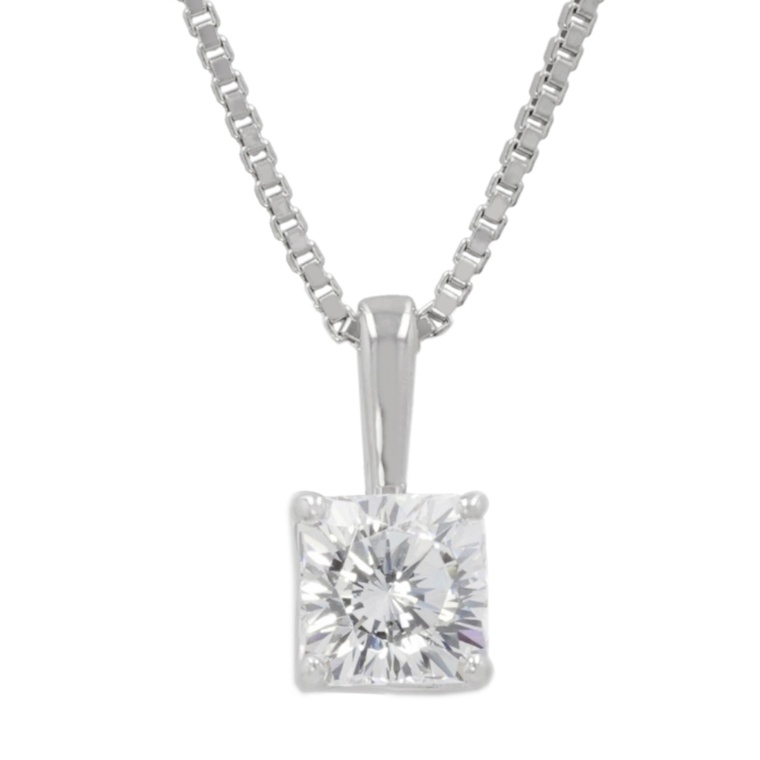 DMQ ヴィーナスアロー SV925 スクエアペンダント 約1.25ct