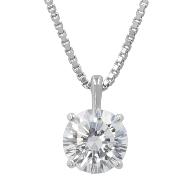 DIAMONIQUEヴィーナスアロー SV925 ペンダント約2.0ct