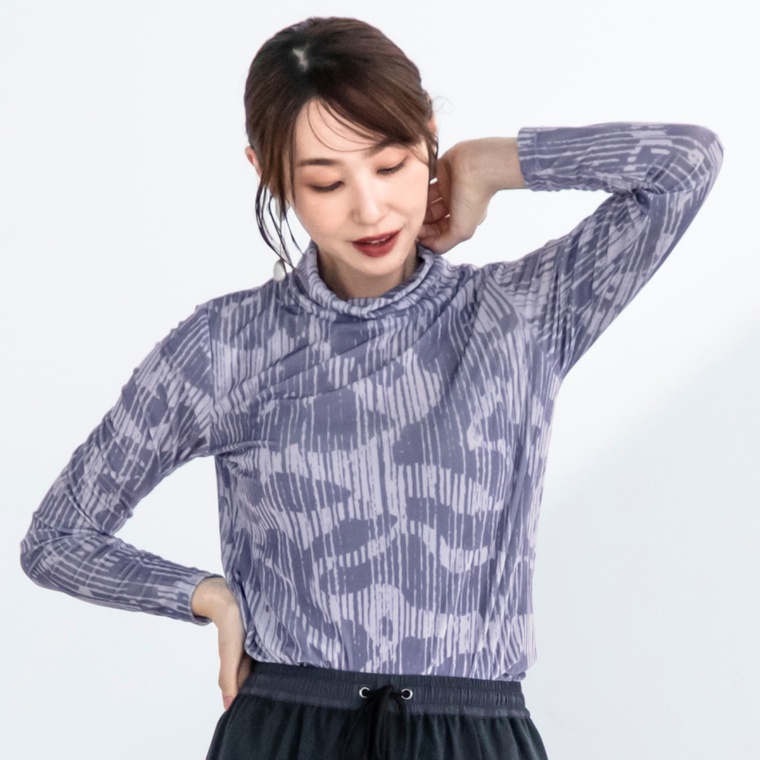 ModdedAnceシアーベロアプリントプルオーバーネット限定カラー