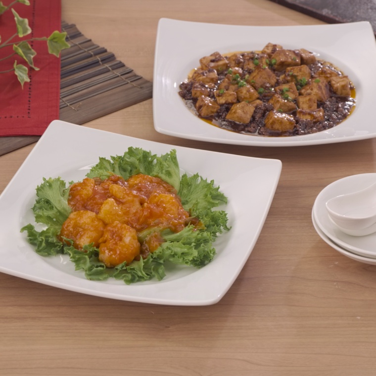ONO エビチリ&麻婆ソース中華セット バナメイエビ付