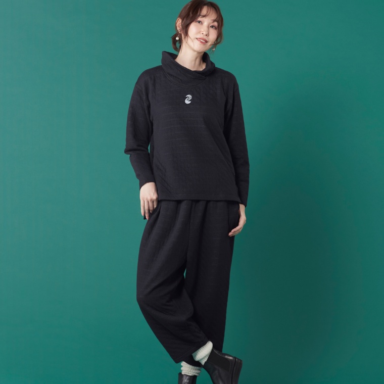KidsAngel 薄綿入りプルオーバーパンツセット
