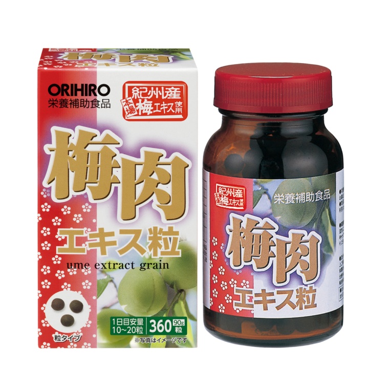 オリヒロ 梅肉エキス粒 360粒