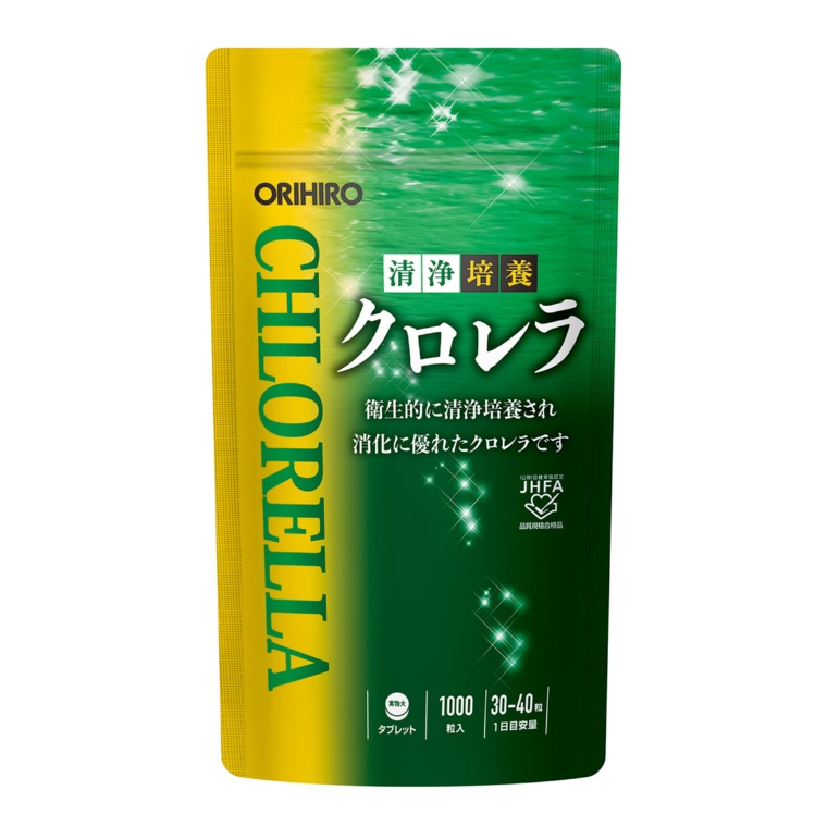 オリヒロ 清浄培養クロレラ 1000粒