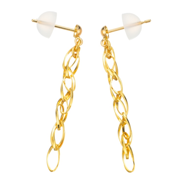 純金/18K ベルス ピアス