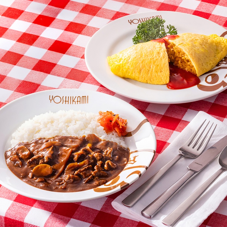 浅草ヨシカミ オムライスとハヤシライスの具 各2食計4食