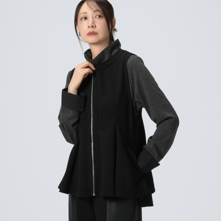 BOUTIQUE JUNKO ペプラムベスト