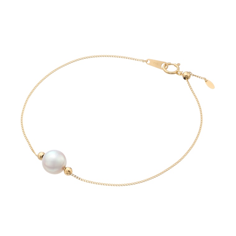 ピアルミナ アコヤ真珠 ミラーブレスレット 8.0mm