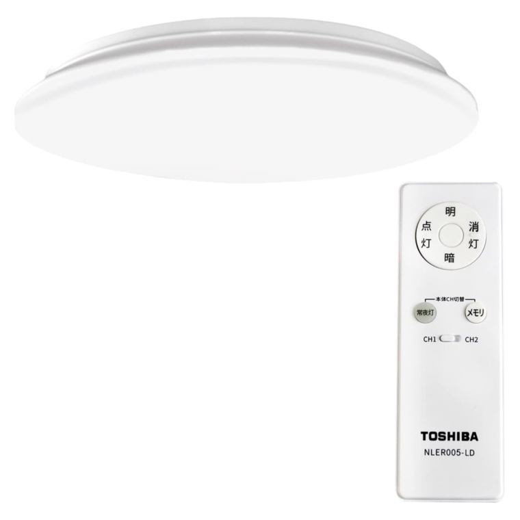 東芝 LEDシーリングライト 調光タイプ 8畳用