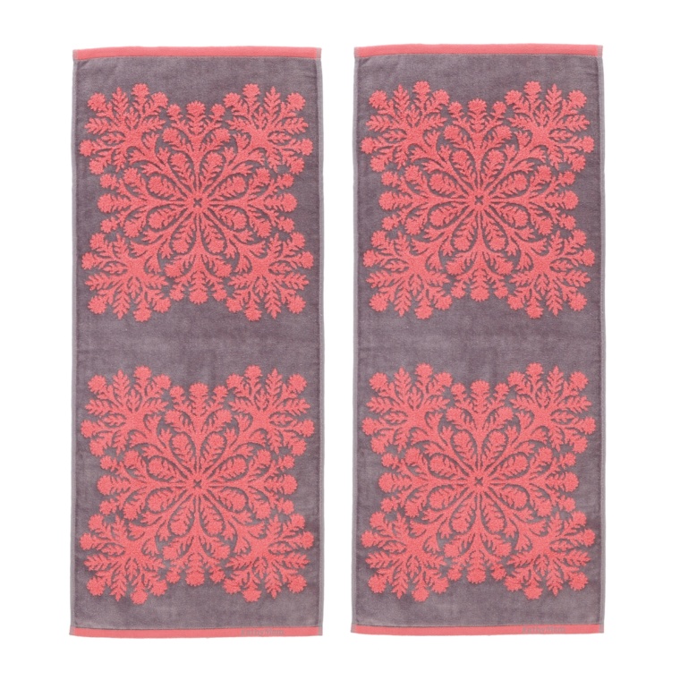 キャシーマム フェイスタオル 2枚セット [ナプア] 約34×80cm
