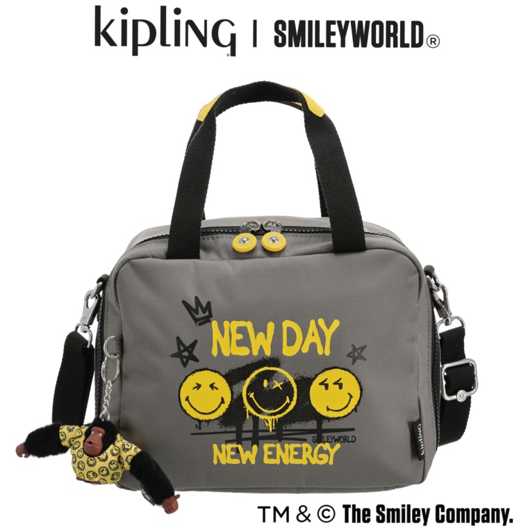 KIPLINGｘSMILEYWORLD ミヨ 2WAYバッグ