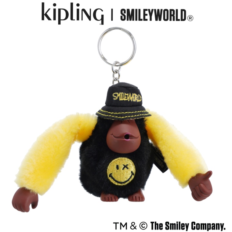 KIPLINGｘSMILEYWORLD モンキーチャーム