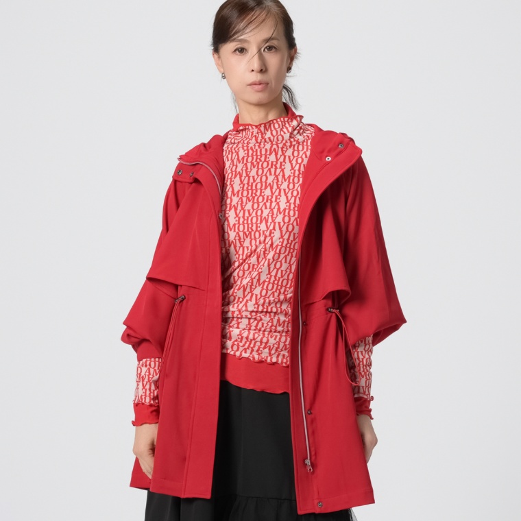 KILA MODA ケープヨーク美シルエットフーディコート