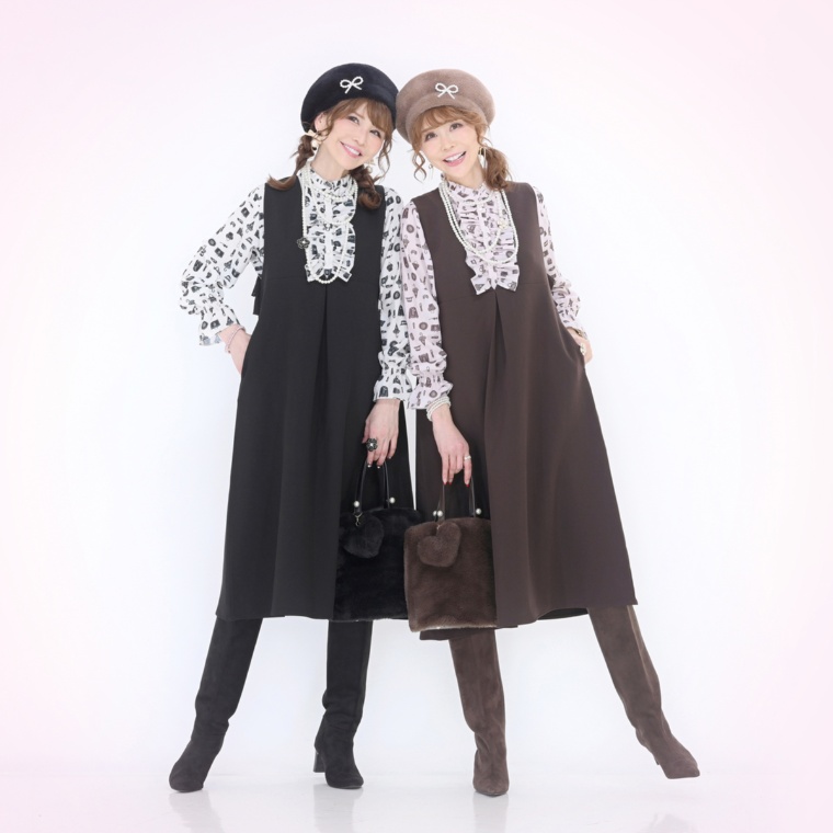 &LOVE バックふりるジャンスカ