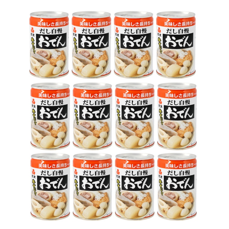 紀文 7種の具材入 だし自慢おでん缶12缶