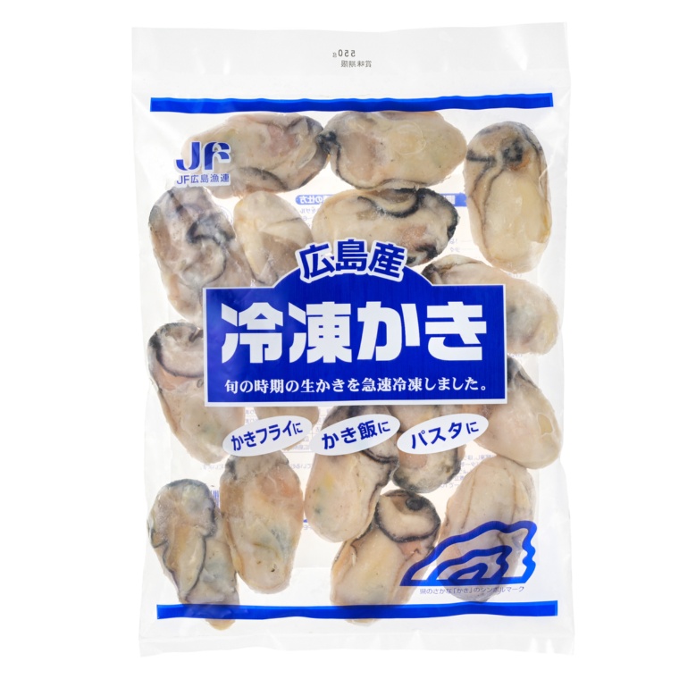 2Lサイズ限定!広島産冷凍かき[加熱用] 550g