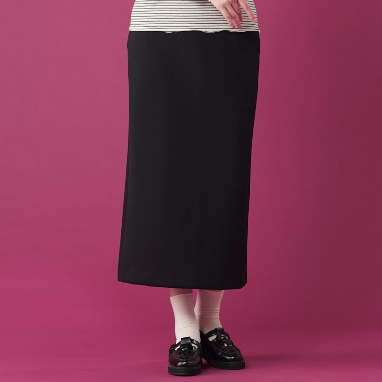 UNFILO BEAUTY FORM JERSEY Iラインスカート
