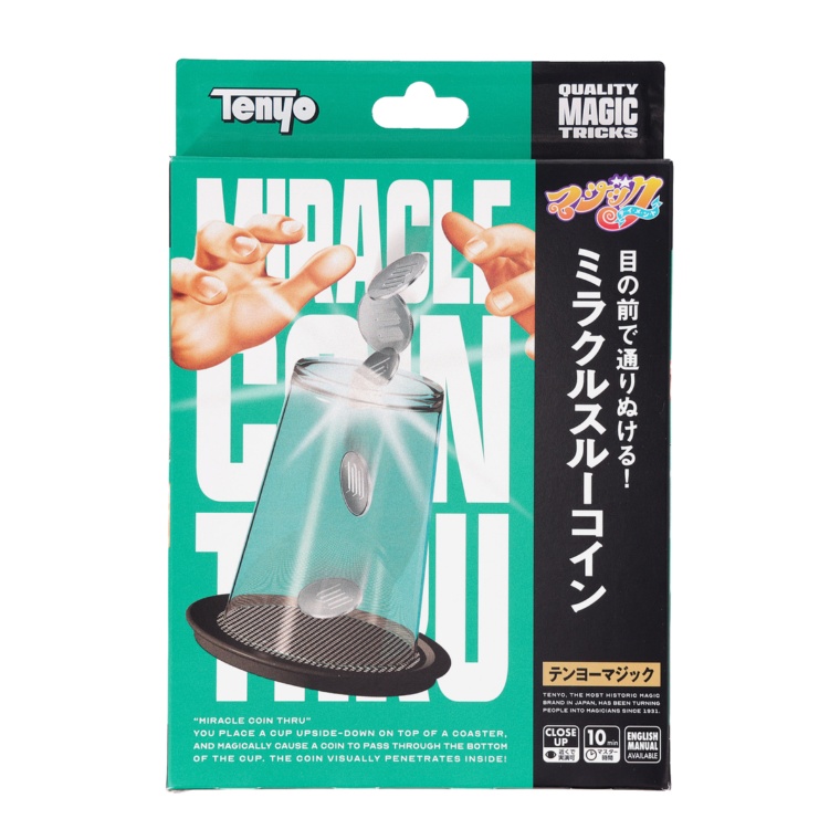テンヨー 手品グッズ ミラクルスルーコイン