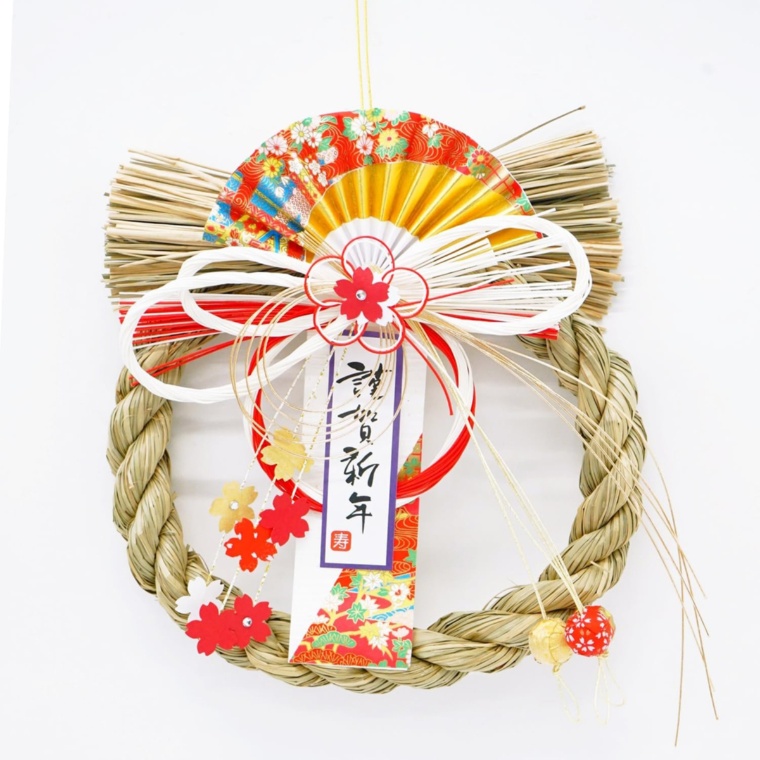 正月飾り 紅さくら