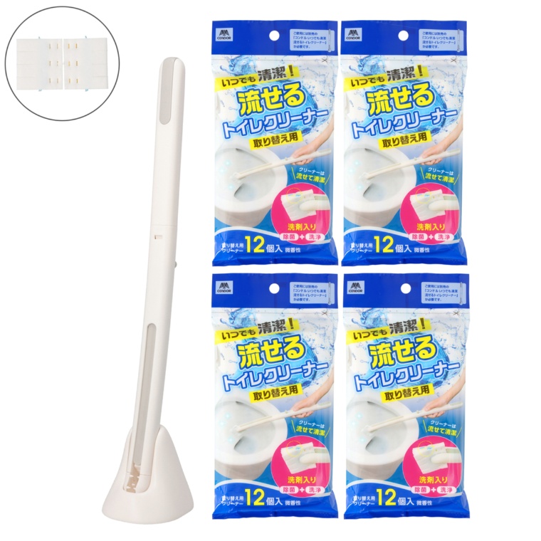コンドル流せるトイレクリーナー&取替クリーナー50個特別セット