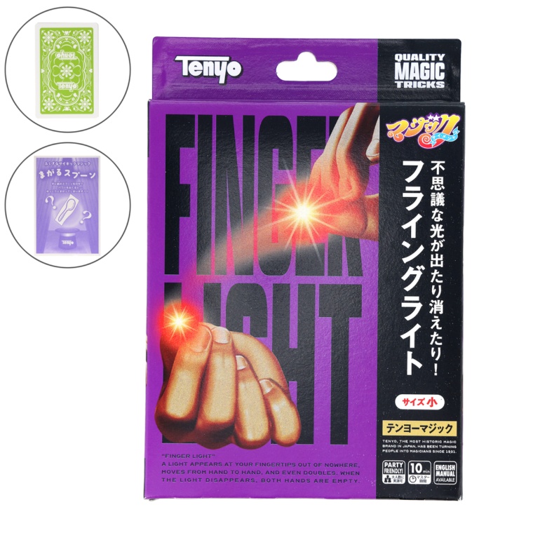テンヨー 手品グッズ フライングライト サイズ小 特別セット