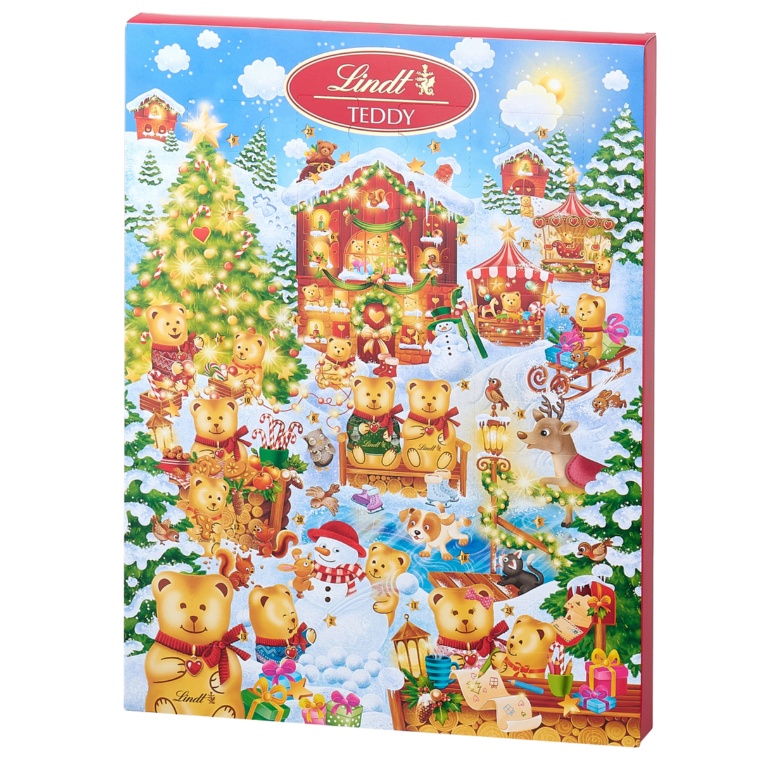 リンツ テディスノーゲーム アドベントカレンダー
