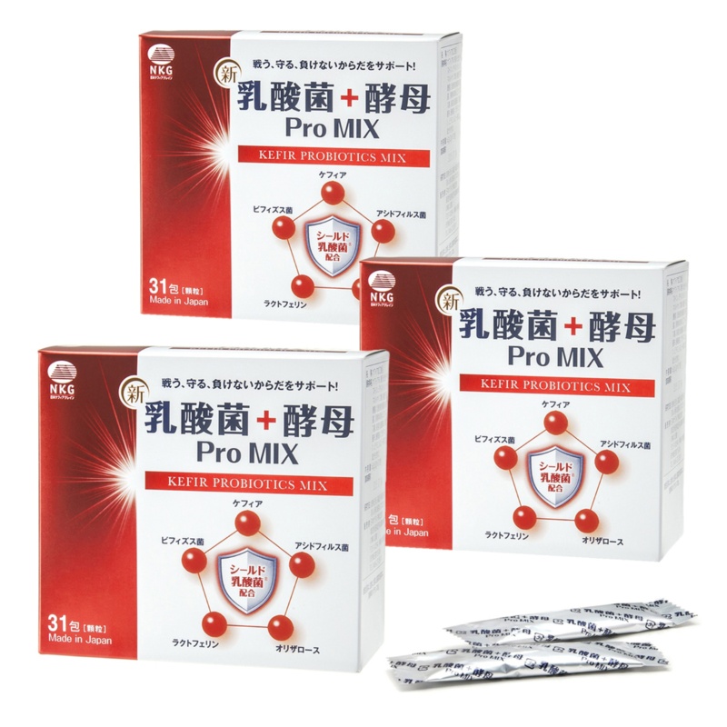 乳酸菌+酵母 Pro MIX 3箱[93包]